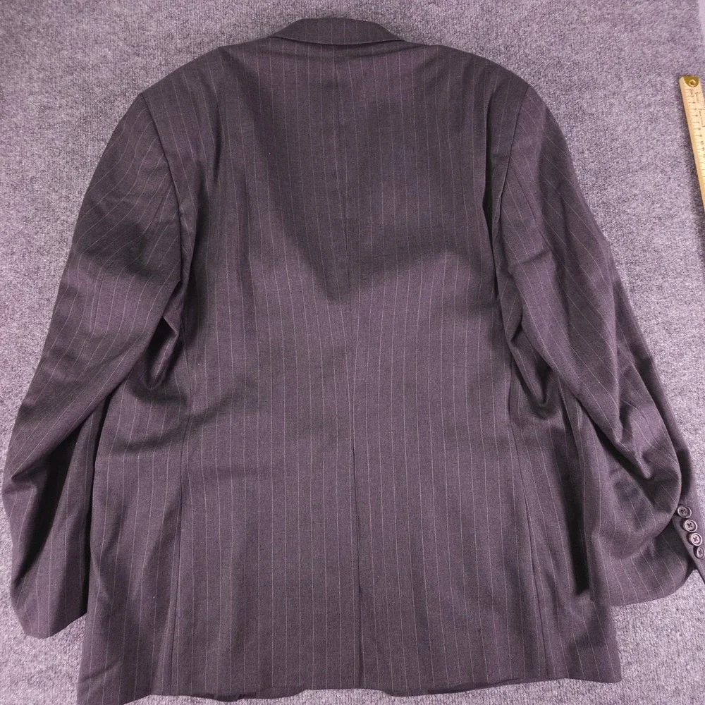Ralph‎ Lauren Men's Gray 2-Button Wool Blazer Jacket Sport Coat